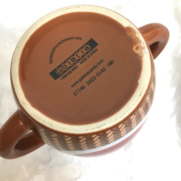 Sock Monkey Hot Coca Coffee Tea Mug Cup Galerie Vtg - Picture 5 of 7